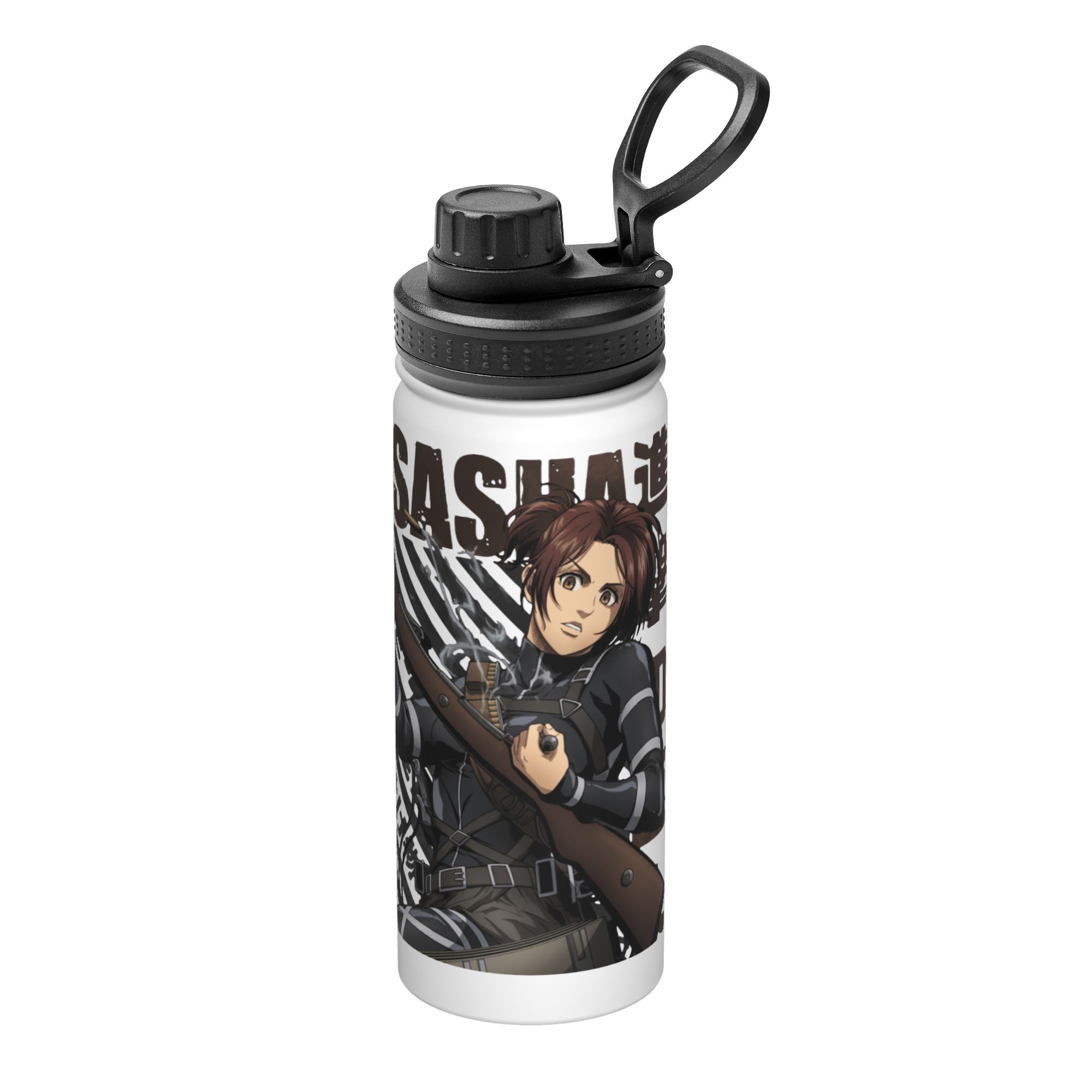 Sports Water Bottle Insulated - Garrafa Térmica Esportiva Attack on Titan
