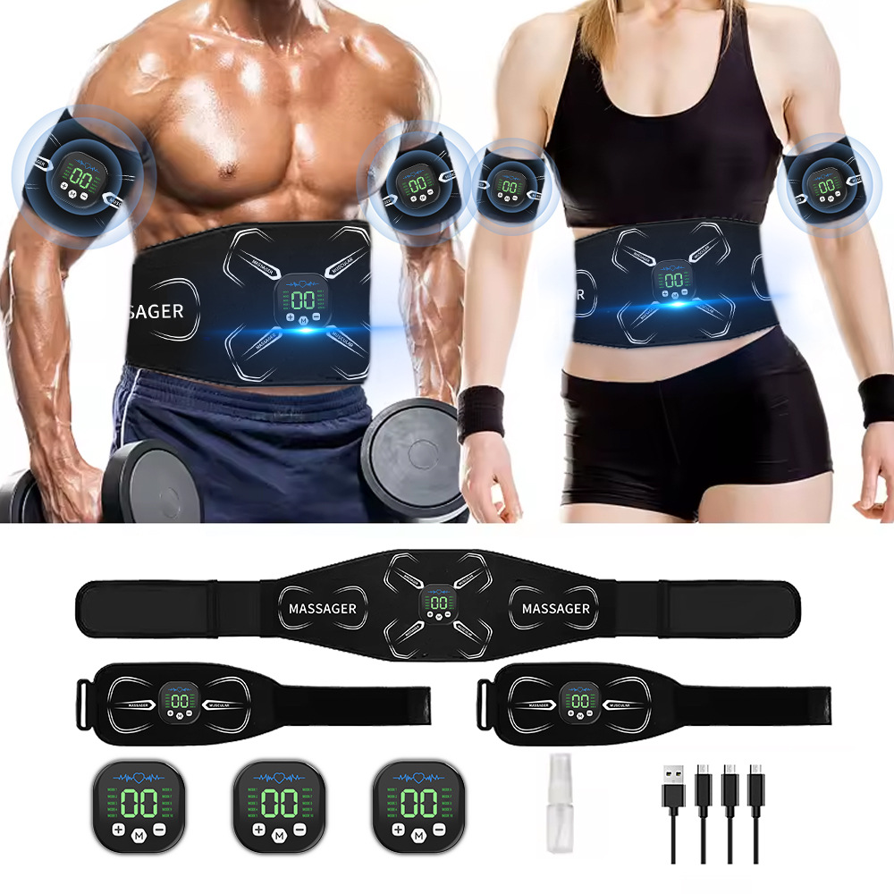 Sports Equipment Wholesale - Estimulador Muscular EMS, Treinador Abdominal, Tonificador