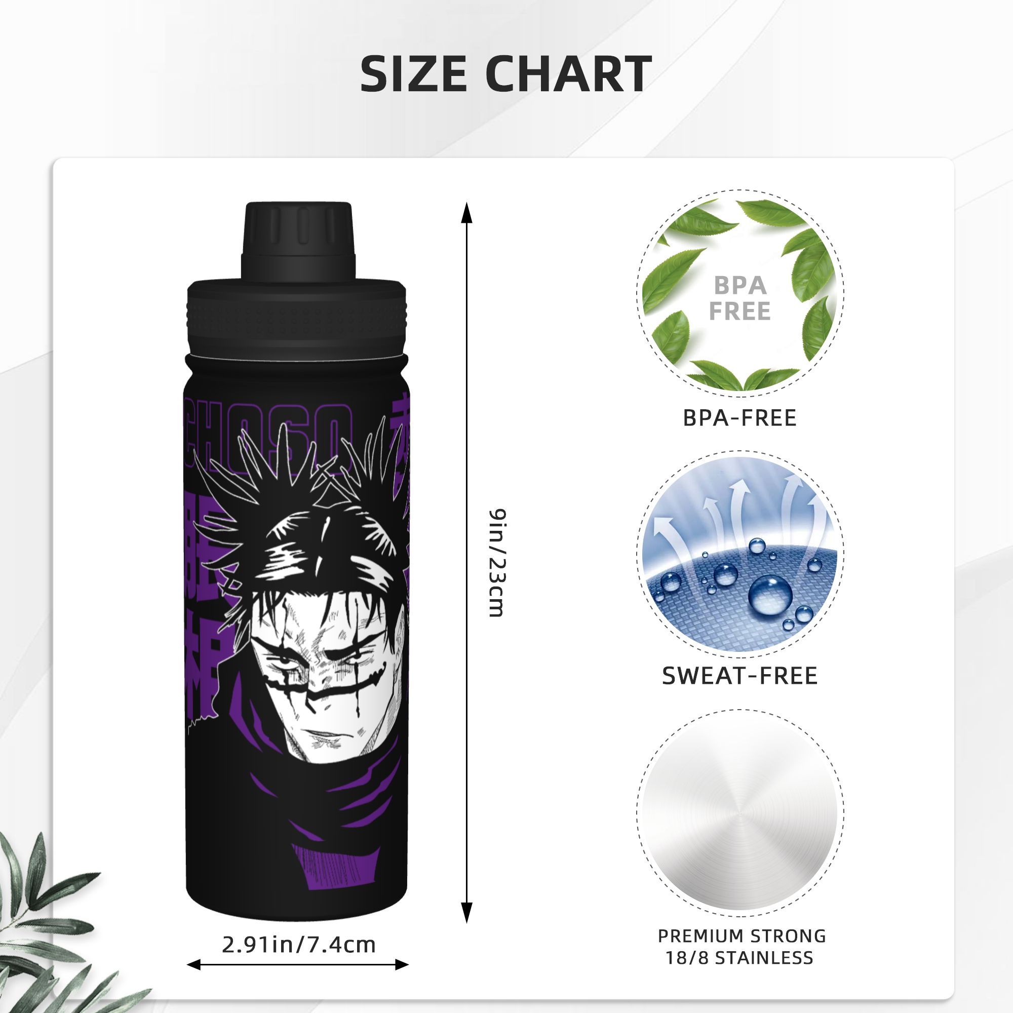 Garrafa Térmica Esportiva Chos - Sports Water Bottle Insulated avaliação e preço