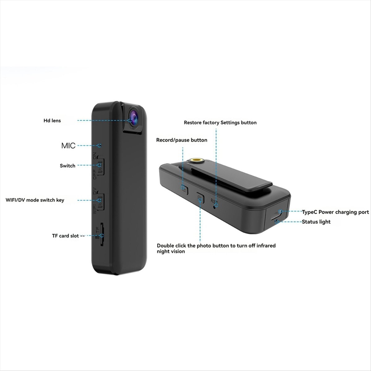 Novo gravador portátil wi-fi h - Sports Equipment Video avaliação e preço