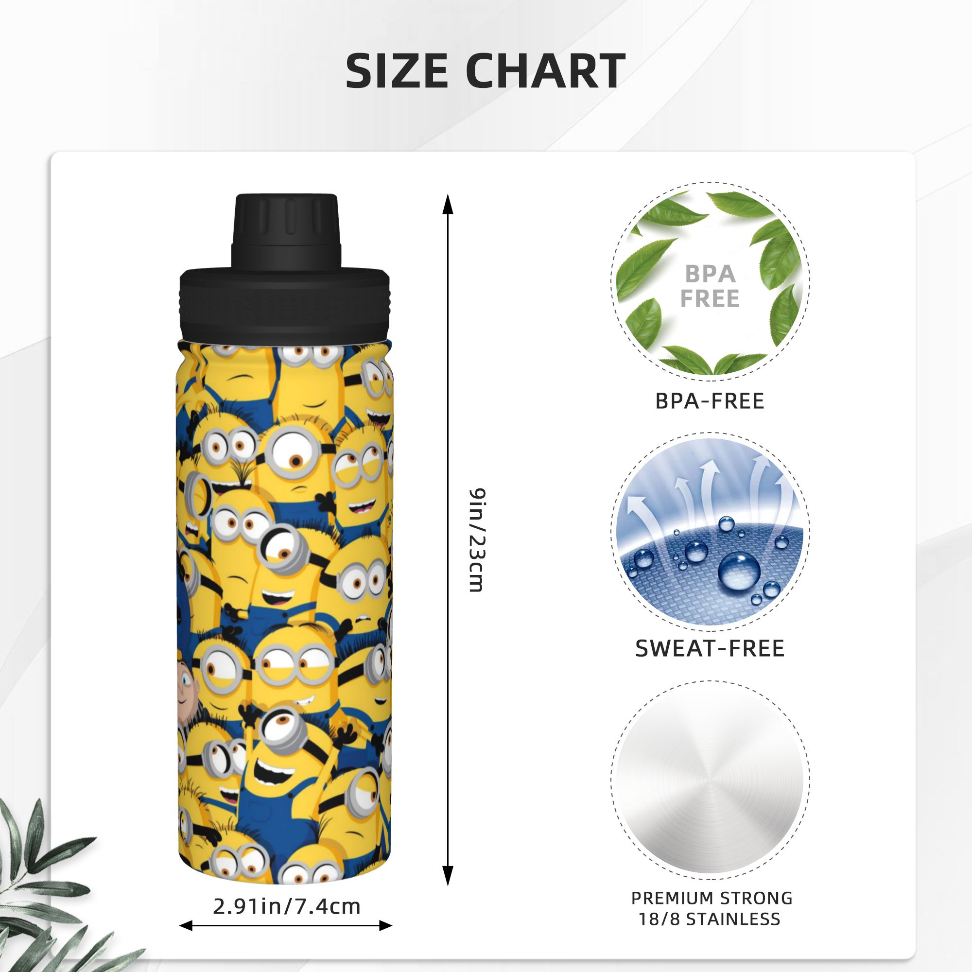 Garrafa Térmica Esportiva Cart - Sports Water Bottle Insulated avaliação e preço
