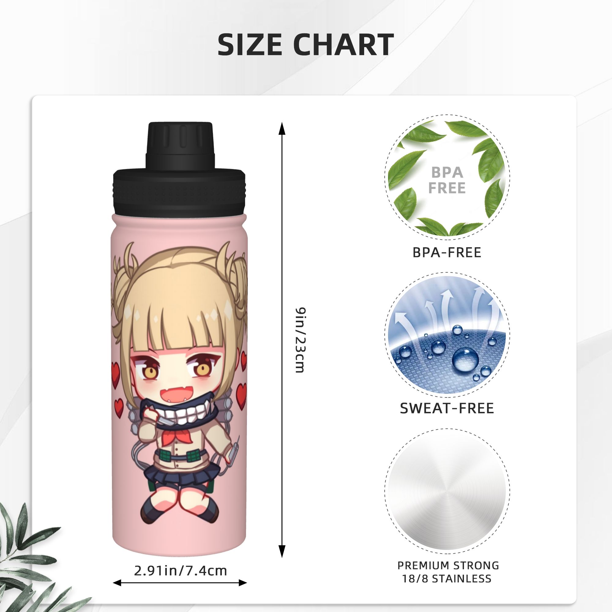 Garrafa Térmica Esportiva Toga - Sports Water Bottle Insulated avaliação e preço