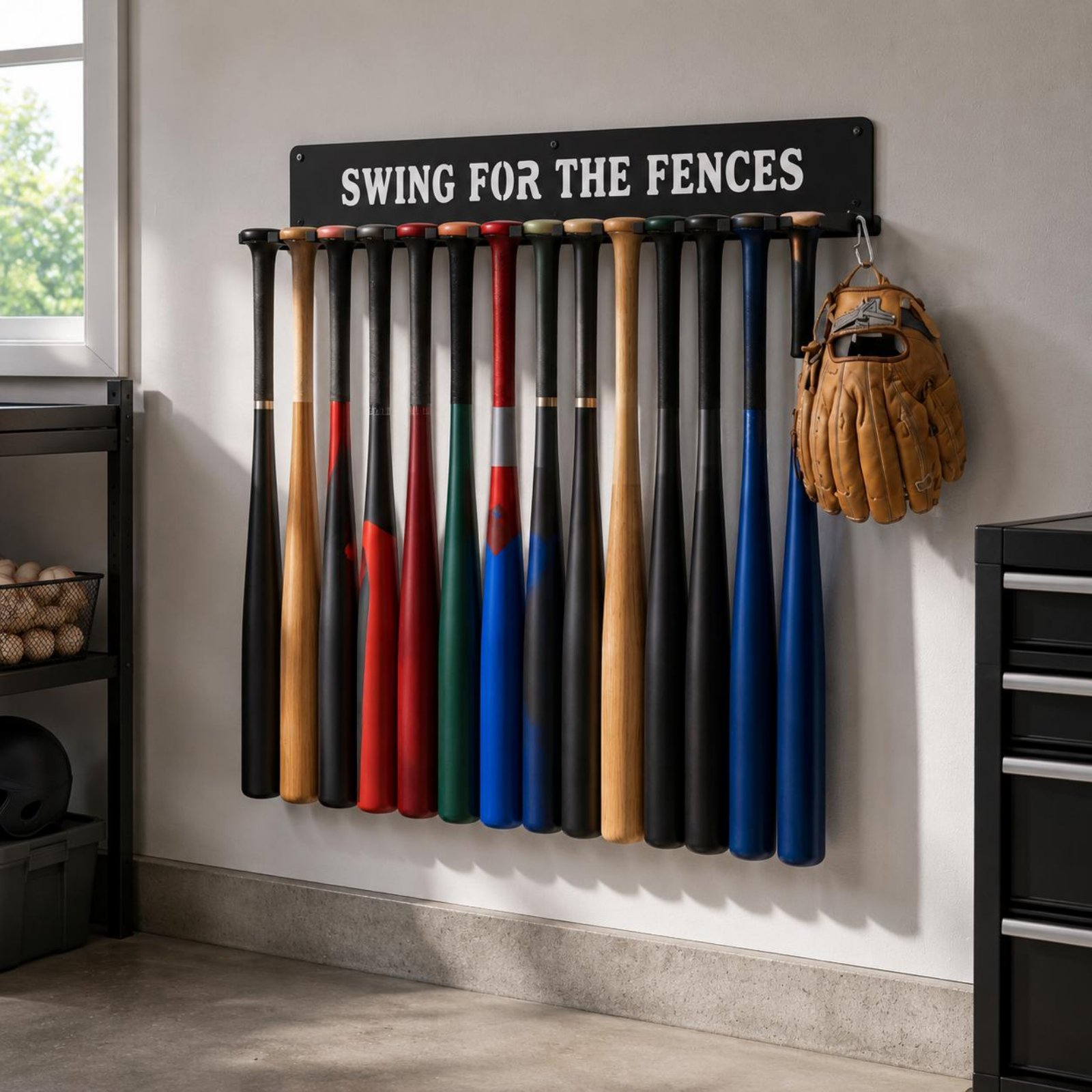 Suporte de Armazenamento para  - Sports Equipment Bat avaliação e preço